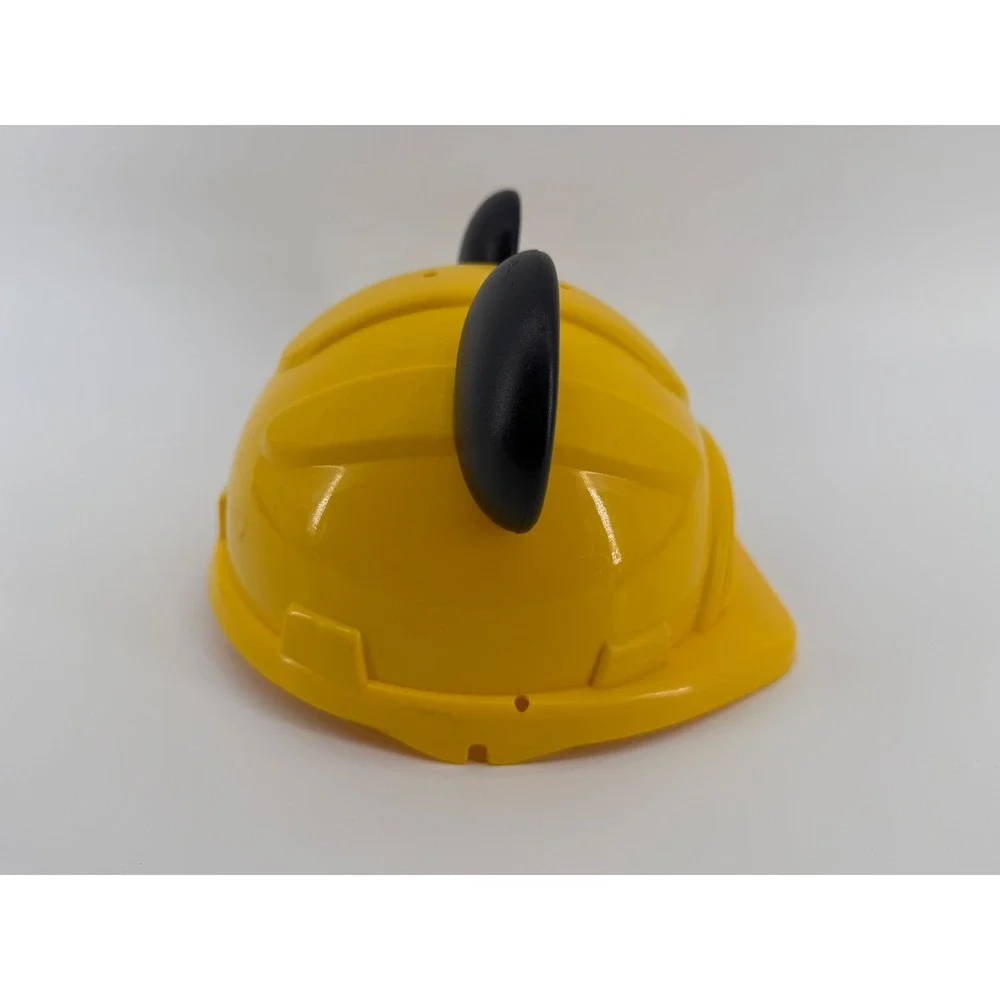 Disney‎ Mickey Mouse Clubhouse Kids Yellow Construction Hard Hat Toy with Ears